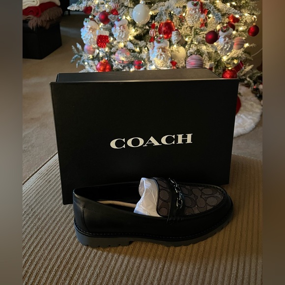 Coach Shoes - Coach Brooks Loafer In Signature Jacquard nwt